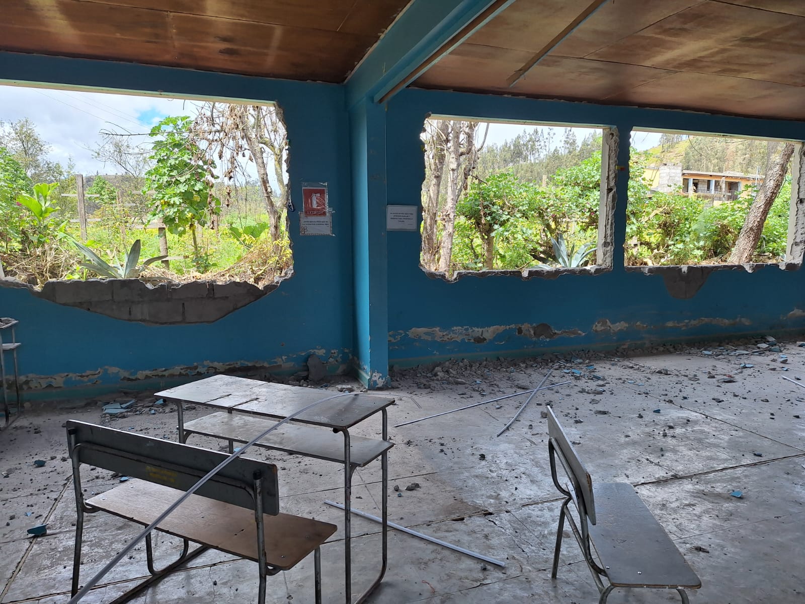 INICIO DE OBRA DE LA CASA COMUNAL DE MOLLEPAMBA